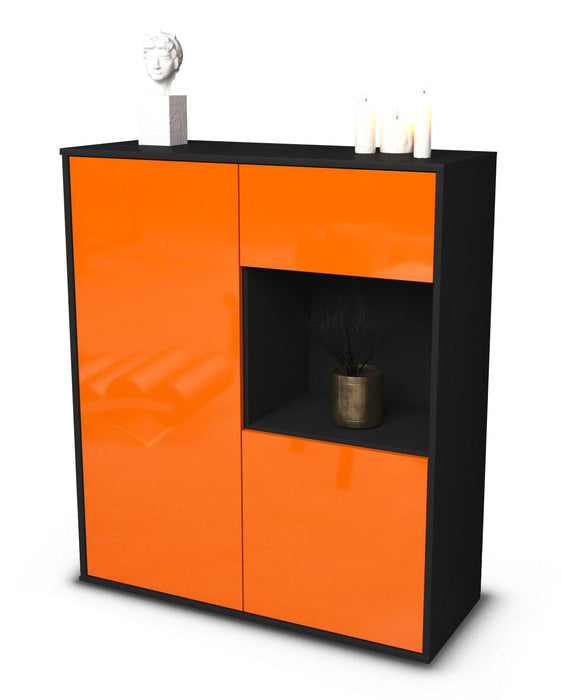 Highboard Lisa, Orange Studio (92x108x35cm) - Dekati GmbH