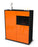 Highboard Lucia, Orange Studio (92x108x35cm) - Dekati GmbH
