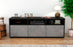Lowboard Andrina, Beton (136x49x35cm)