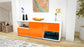 Lowboard Ambra, Orange (136x49x35cm)