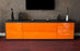 Lowboard Bibiane, Orange (180x49x35cm)