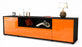 Lowboard Arbnora, Orange (180x49x35cm)