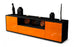 Lowboard Biggi, Orange (180x49x35cm)