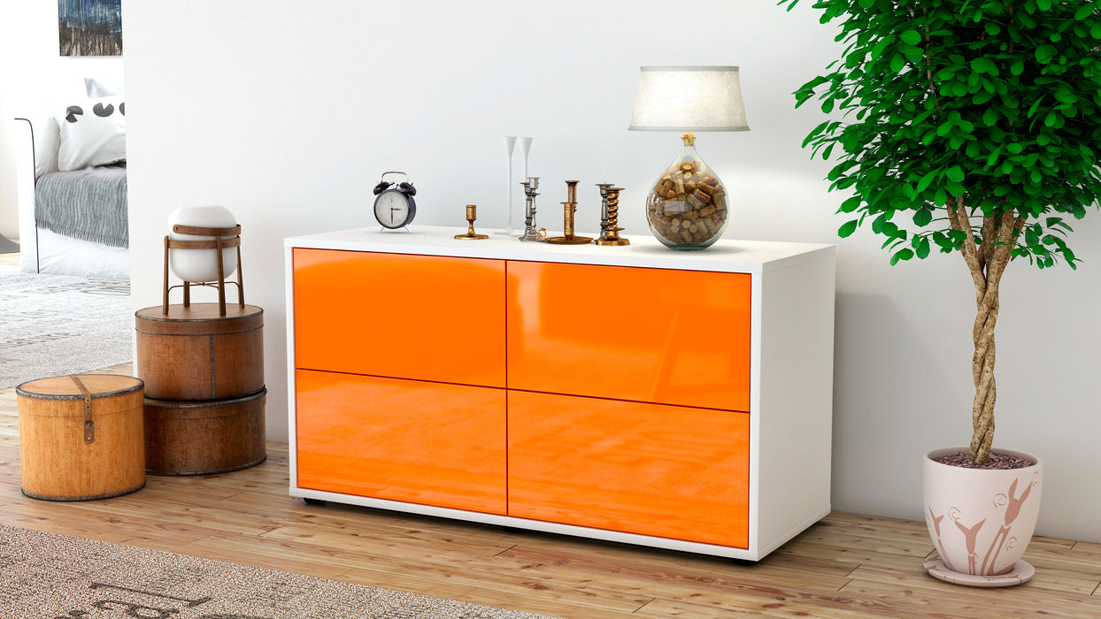 Lowboard Aella, Orange (92x49x35cm)