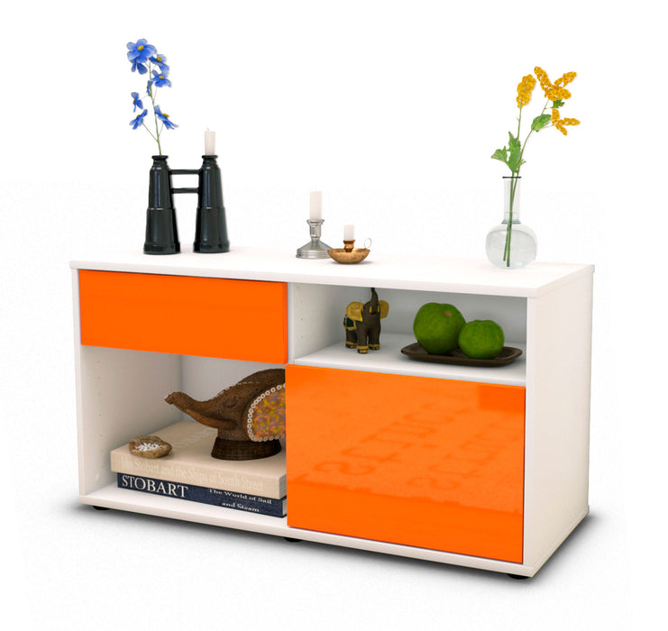 Lowboard Albina, Orange (92x49x35cm)