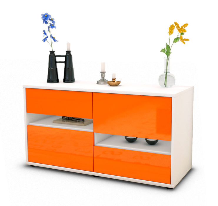 Lowboard Alina, Orange (92x49x35cm)