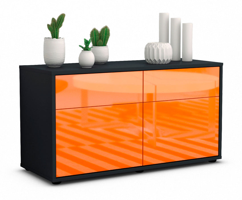 Lowboard Alena, Orange (92x49x35cm)