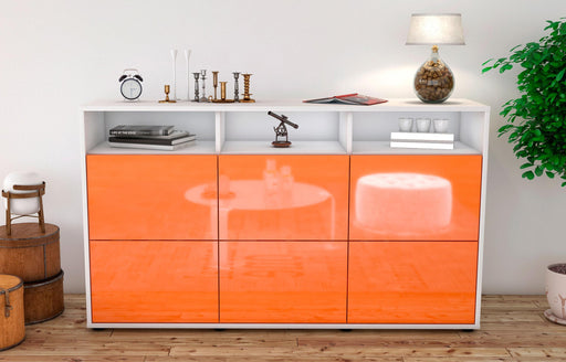 Sideboard Dilara, Orange (136x79x35cm)