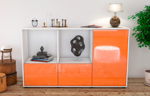 Sideboard Dolcia, Orange (136x79x35cm)