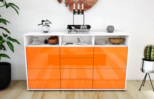 Sideboard Donabella, Orange (136x79x35cm)
