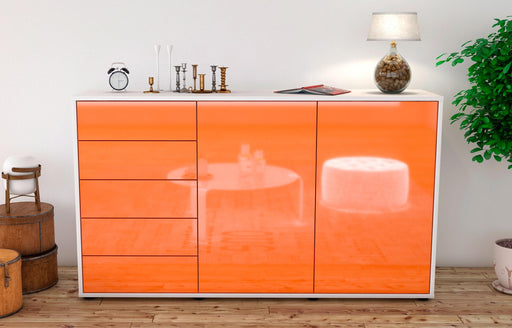 Sideboard Dorentina, Orange (136x79x35cm)