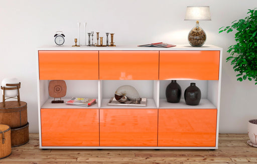 Sideboard Dorett, Orange (136x79x35cm)