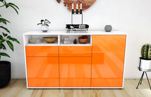 Sideboard Editta, Orange (136x79x35cm)