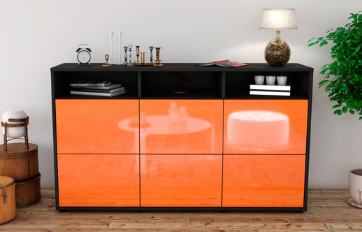 Sideboard Dilara, Orange (136x79x35cm)