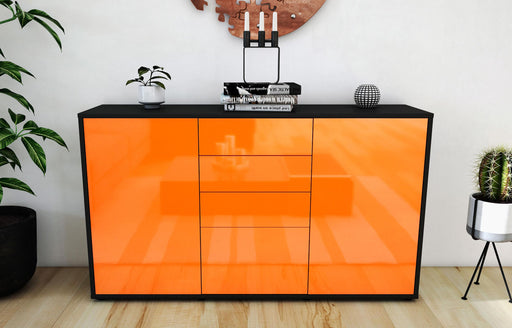 Sideboard Donatella, Orange (136x79x35cm)