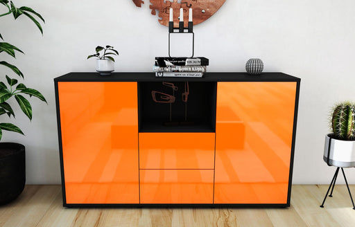 Sideboard Donika, Orange (136x79x35cm)