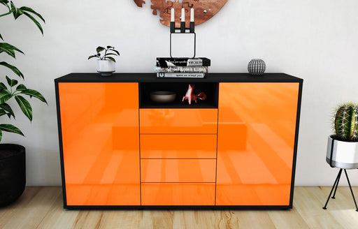 Sideboard Donnice, Orange (136x79x35cm)