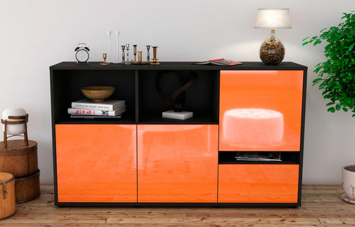 Sideboard Eda, Orange (136x79x35cm)