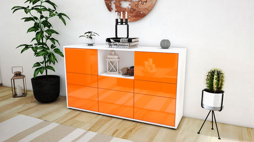 Sideboard Dominika, Orange (136x79x35cm)