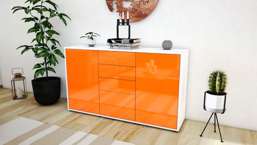 Sideboard Donatella, Orange (136x79x35cm)