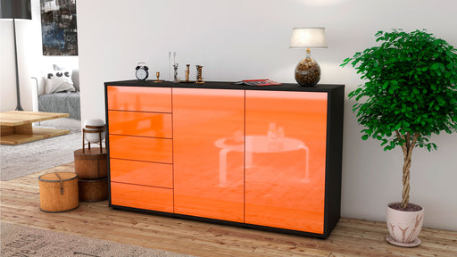 Sideboard Dorentina, Orange (136x79x35cm)