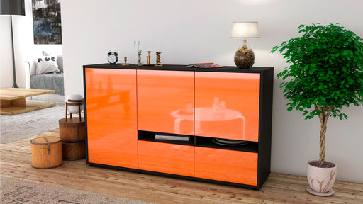 Sideboard Ebe, Orange (136x79x35cm)