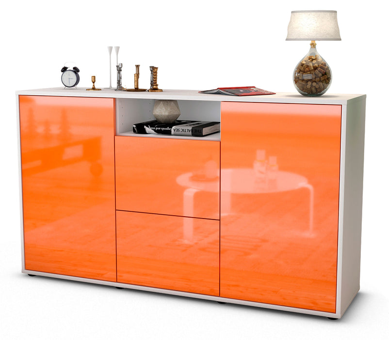 Sideboard Dimphi, Orange (136x79x35cm)