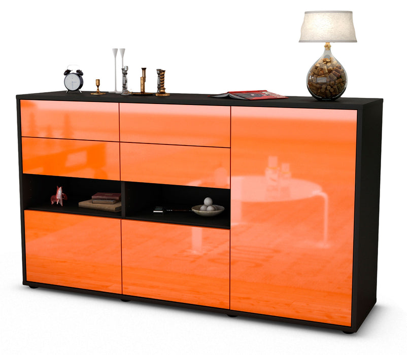 Sideboard Domi, Orange (136x79x35cm)