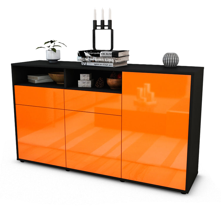Sideboard Editta, Orange (136x79x35cm)