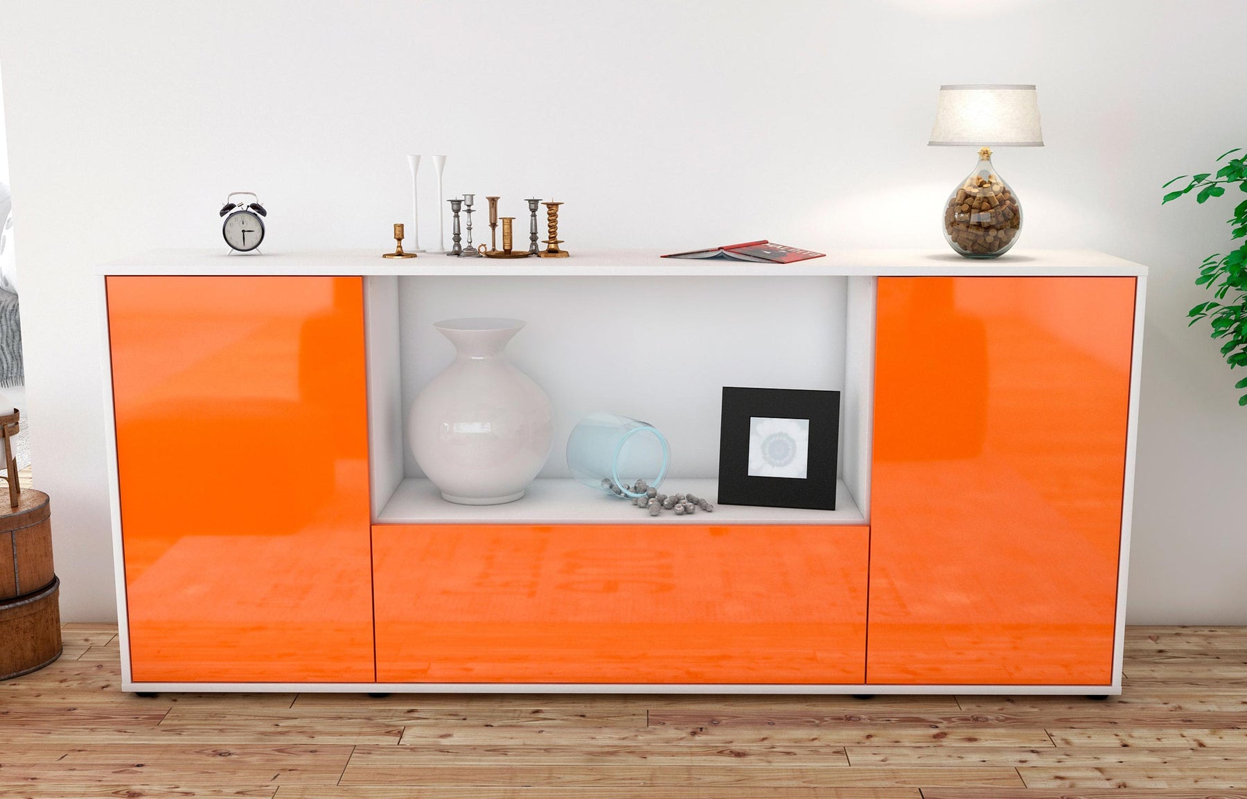 Sideboard Ella, Orange (180x79x35cm)