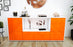 Sideboard Elvezia, Orange (180x79x35cm)