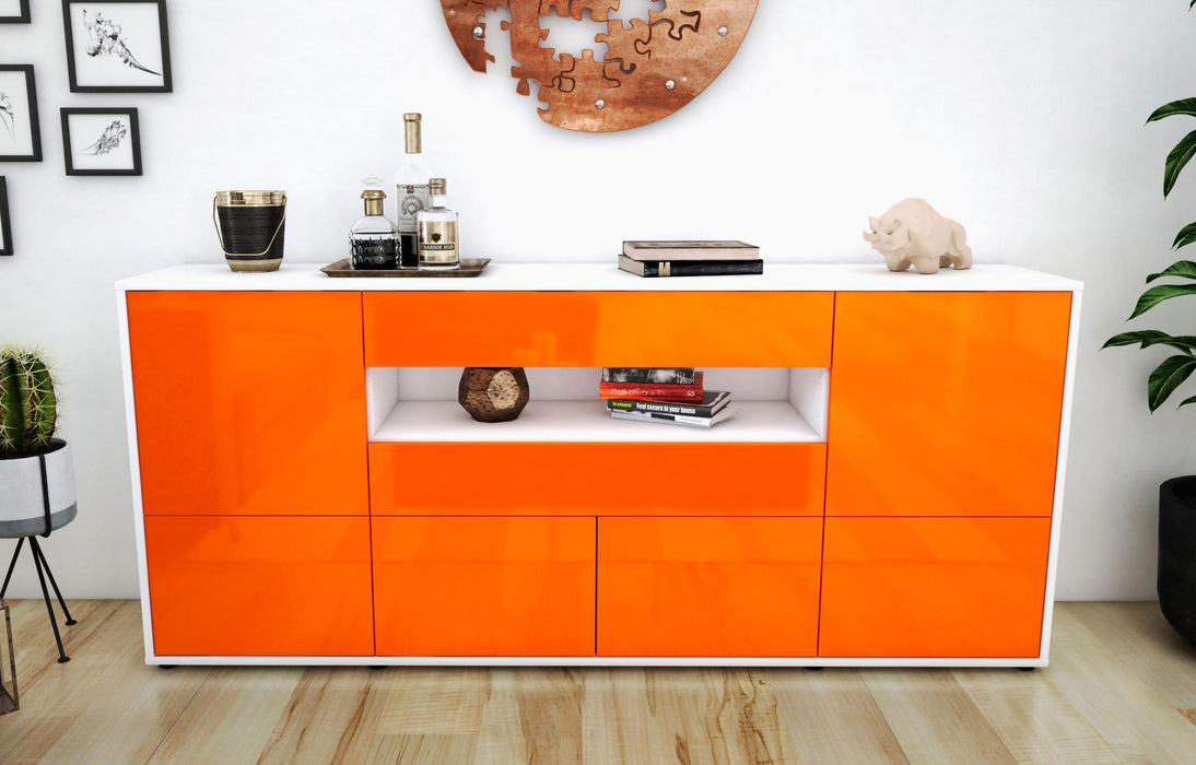 Sideboard Emely, Orange (180x79x35cm)