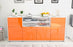Sideboard Ermelina, Orange (180x79x35cm)