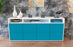 Sideboard Evita, Türkis (180x79x35cm)