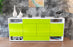 Sideboard Felicia, Grün (180x79x35cm)
