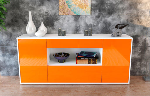 Sideboard Fiora, Orange (180x79x35cm)