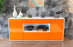 Sideboard Fiora, Orange (180x79x35cm)