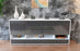 Sideboard Florentina, Grau (180x79x35cm)