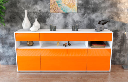 Sideboard Floria, Orange (180x79x35cm)