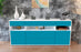 Sideboard Floria, Türkis (180x79x35cm)