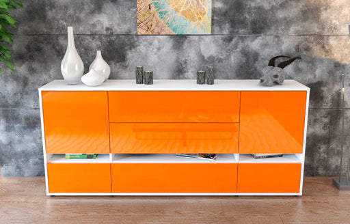 Sideboard Floriana, Orange (180x79x35cm)