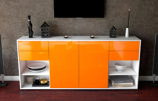 Sideboard Franka, Orange (180x79x35cm)
