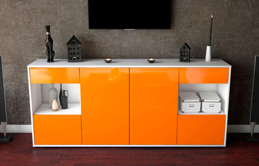 Sideboard Gabriella, Orange (180x79x35cm)
