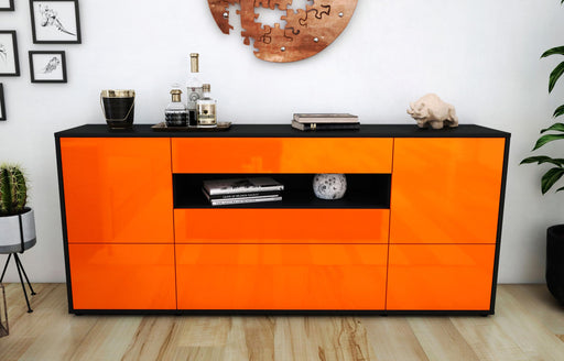 Sideboard Elvira, Orange (180x79x35cm)