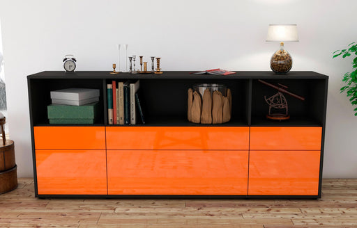 Sideboard Estella, Orange (180x79x35cm)