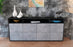 Sideboard Evita, Beton (180x79x35cm)