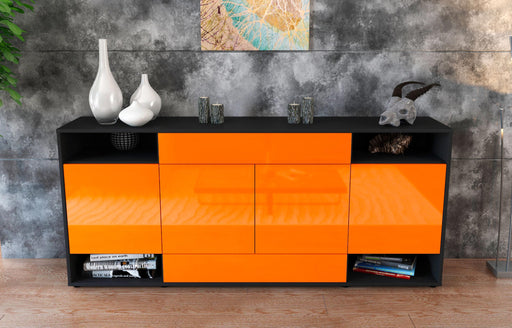 Sideboard Felicia, Orange (180x79x35cm)