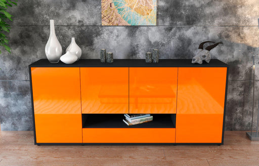 Sideboard Felicitas, Orange (180x79x35cm)