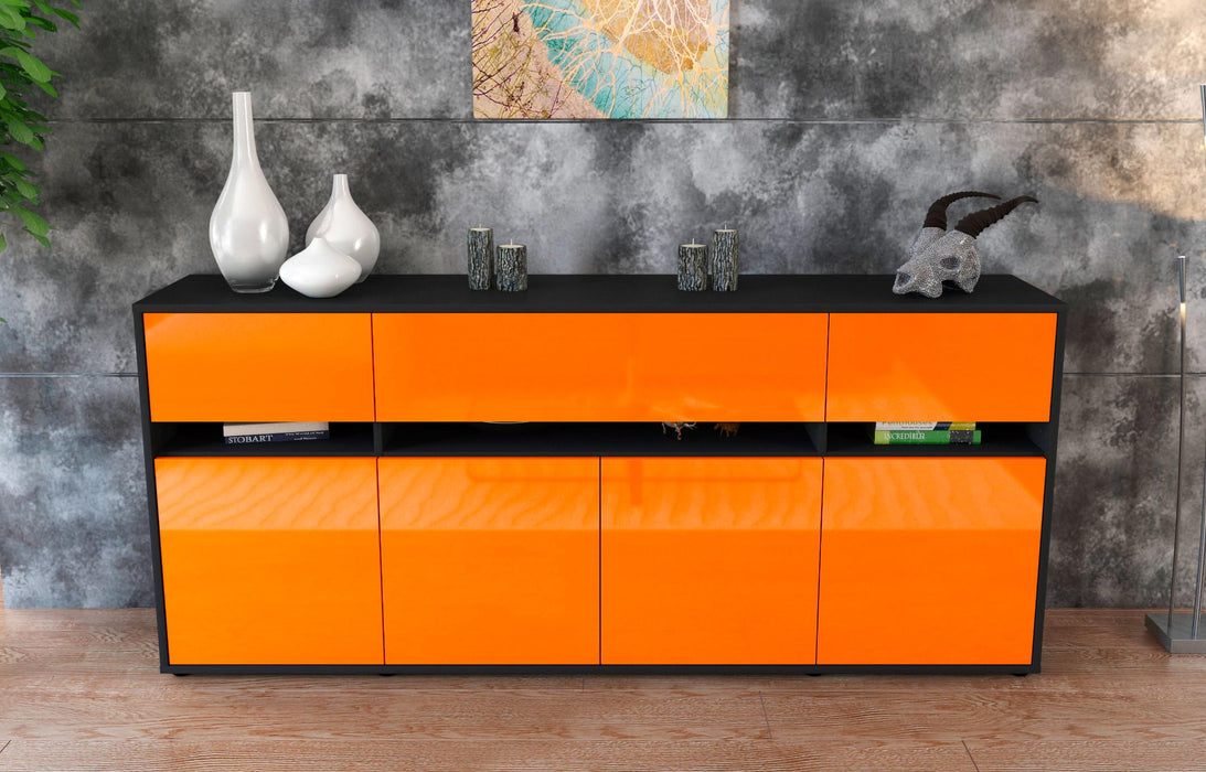 Sideboard Flora, Orange (180x79x35cm)