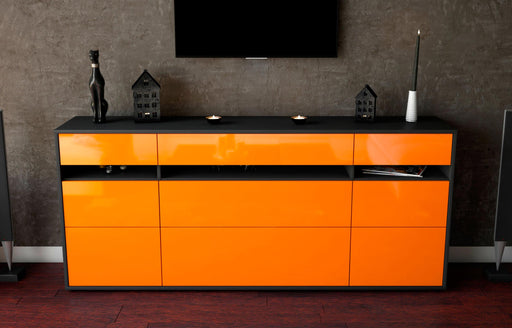 Sideboard Giada, Orange (180x79x35cm)
